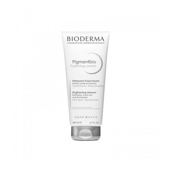 Bioderma Pigmentbio Foaming Cream Detergente Schiarente Illuminante Viso E Corpo 200 Ml
