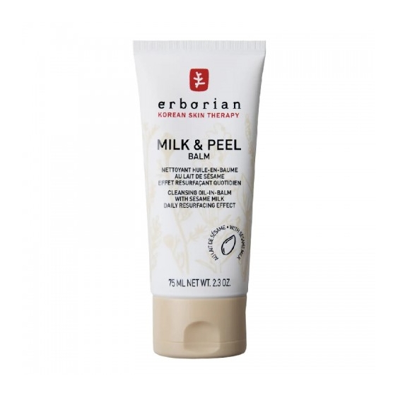 Erborian Milk & Peel Balm Olio Balsamo Detergente Coreano 75 Ml