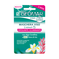 Geomar Maschera Viso 5 Minuti Trattamento Esfoliante Illuminante 15 Ml
