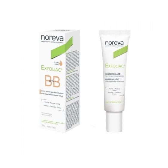 Noreva Exfoliac Bb Crème Crema Anti-Imperfezioni Colorata 30 Ml