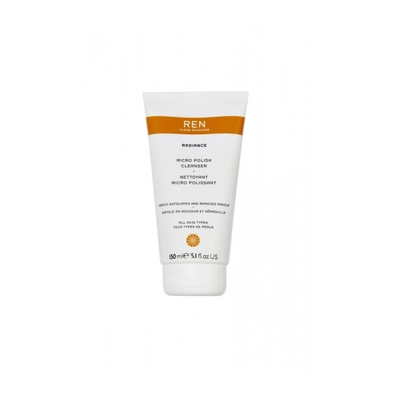 Ren Clean Skincare Radiance Micro Polish Cleanser Detergente Viso 150 Ml