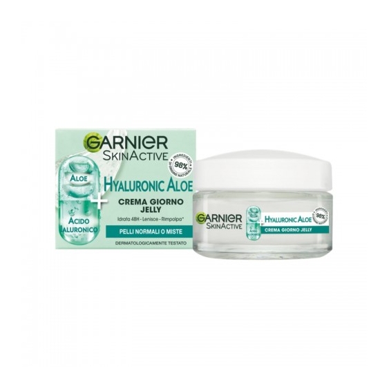Garnier Skin Active Hyaluronic Aloe Jelly Crema Giorno Idratante 50 Ml