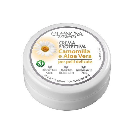 Glenova Crema Protettiva Con Camomilla E Aloe Vera 120 Ml