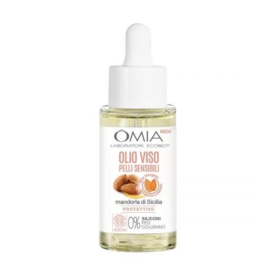 Omia Olio Viso Mandorla Di Sicilia Trattamento Protettivo 30 Ml