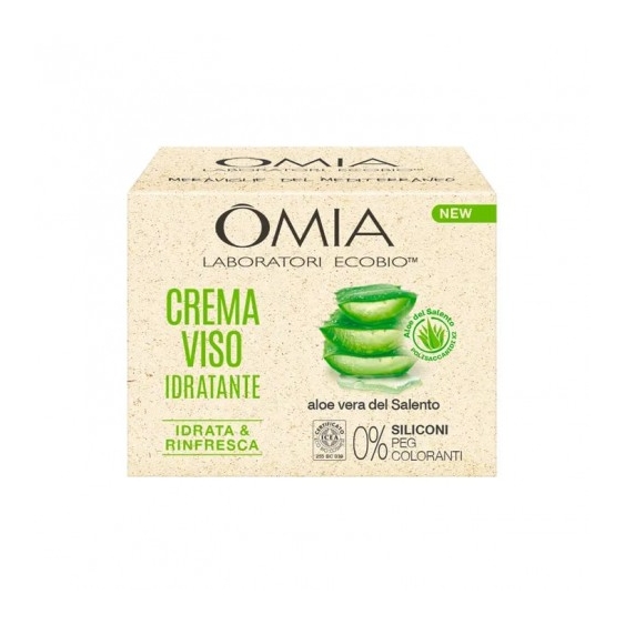Omia Aloe Vera Del Salento Crema Viso Idratante 50 Ml