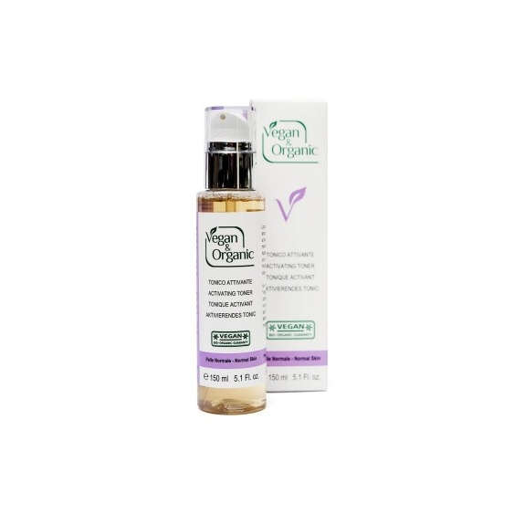 Vegan&Organic Tonico Attivante Per Pelli Normali 150 Ml