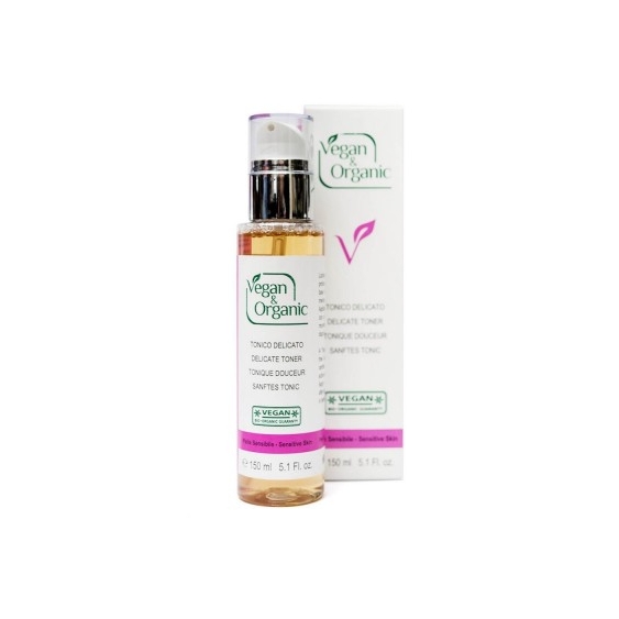 Vegan&Organic Tonico Delicato Per Pelli Sensibili 150 Ml