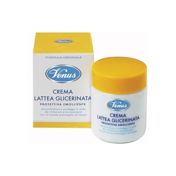 Venus Crema Latte Glicerinata Crema Viso Protettiva Emolliente 50 Ml