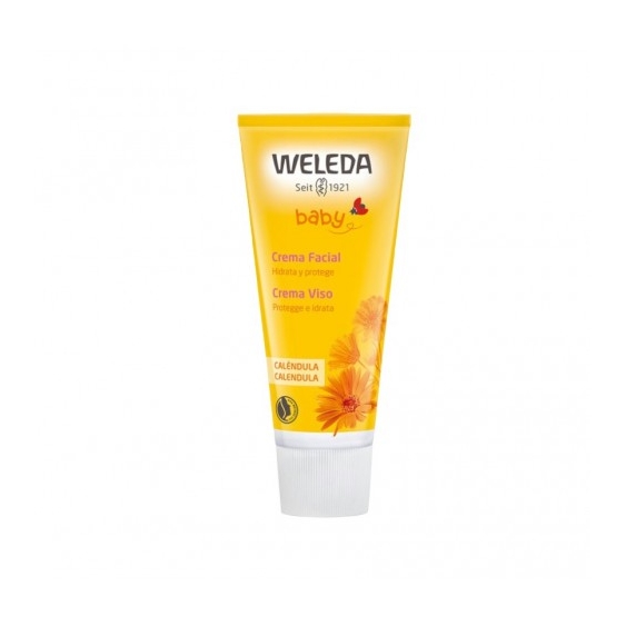 Weleda Baby Calendula Crema Viso Protettiva Ed Idratante 50 Ml