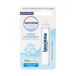 Leocrema Lip Balm Acido Ialuronico Balsamo Labbra Idratante E Protettivo 5,5 Ml