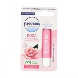 Leocrema Lip Balm Rosa Cashmere Balsamo Labbra Idratante 5,5 Ml