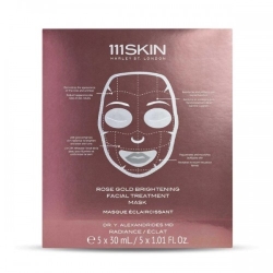 111 Skin Rose Gold Brightening Facial Treatment Maschera Illuminante 5X30 Ml
