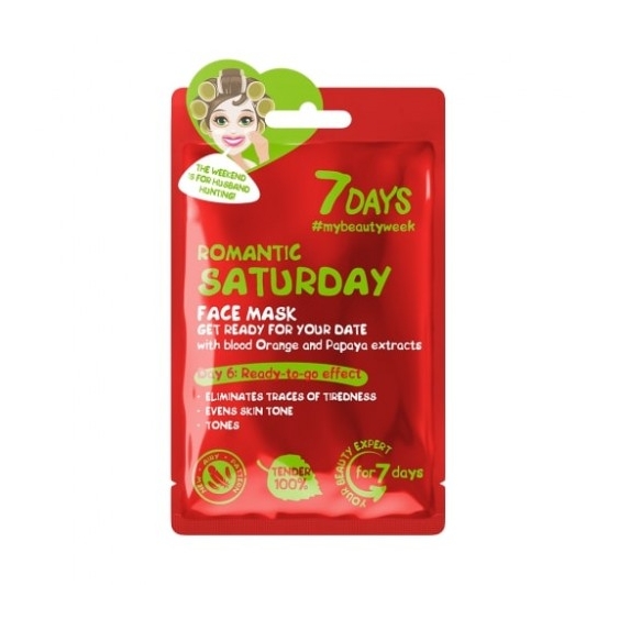 7Days Romantic Saturday Maschera Viso Idratante