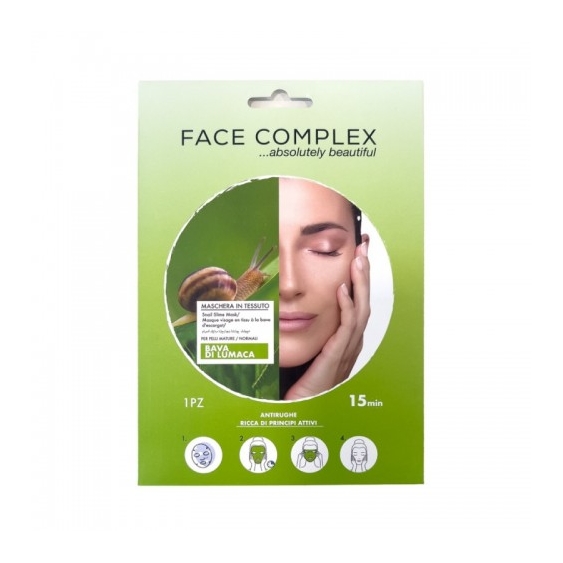 Face Complex Maschera In Tessuto Alla Bava Di Lumaca