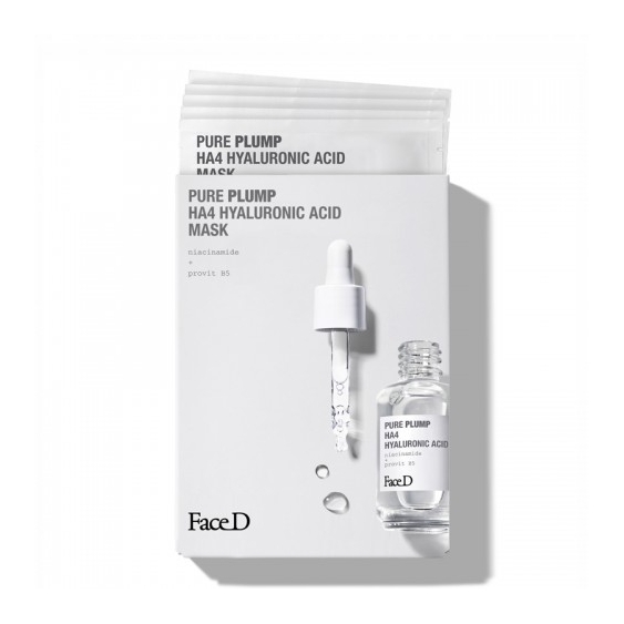 Face D Pure Plump Ha4 Acido Ialuronico 5 Maschera Viso Idratante E Rassodante