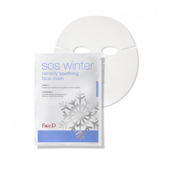 Face D Sos Maschera Viso Lenitiva Difesa Anti-Freddo