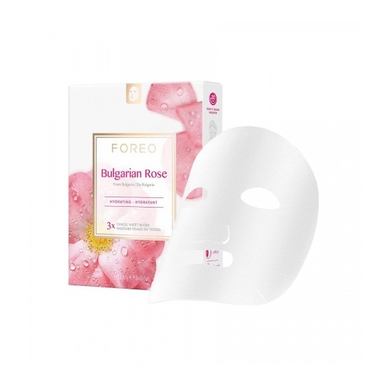 Foreo Bulgarian Rose 3 Maschere In Tessuto Idratanti