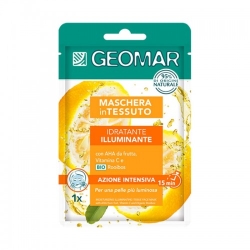 Geomar Maschera In Tessuto Idratante E Illuminante 22 Ml