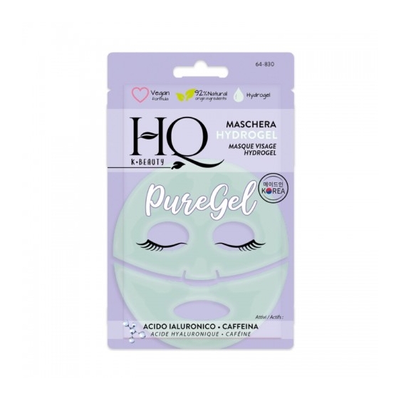 Hq Pure Gel Maschera Viso In Hydrogel