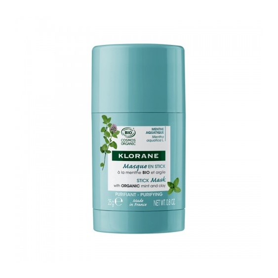 Klorane Maschera Stick Alla Menta Bio E Argilla 25 G