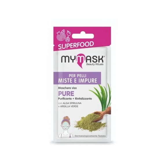 Mymask Superfood Pure Maschera Purificante E Rivitalizzante