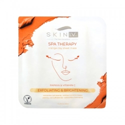 Skin Iv Spa Therapy Maschera Viso In Tessuto Esfoliante E Schiarente
