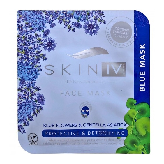 Skin Iv Blue Mask Maschera Detossinante