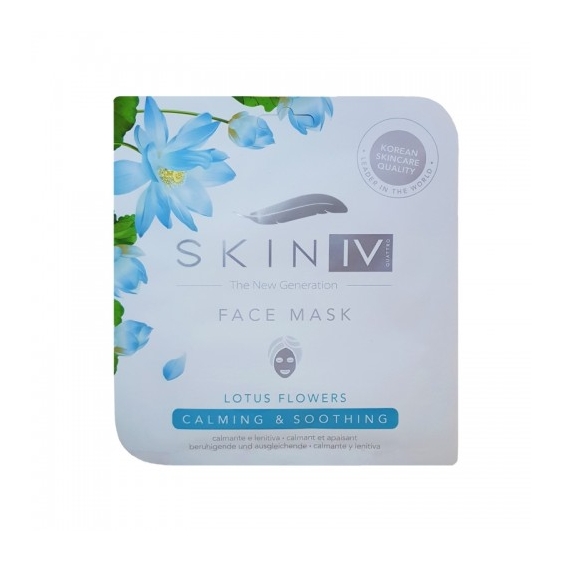 Skin Iv Lotus Flower Maschera Viso Calmante E Lenitiva 25 Ml