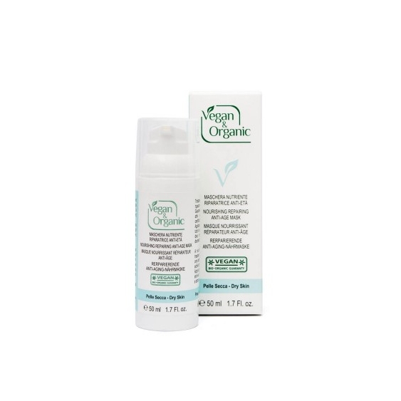 Vegan&Organic Maschera Nutriente Riparatrice Anti-Et  50 Ml