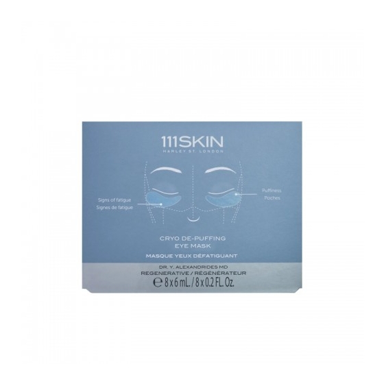 111 Skin Cryo De-Puffing Eye Mask 8 Maschere Per Occhi