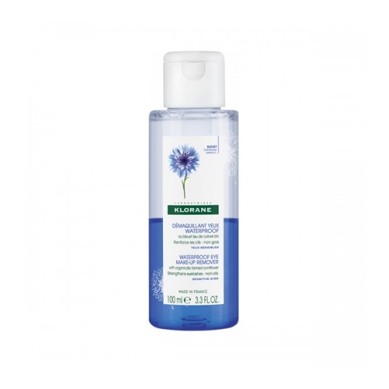 Klorane Struccante Occhi Waterproof Al Fiordaliso Bio 100 Ml