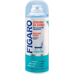 Figaro Schiuma Da Barba Sensitive Senza Alcool 400 Ml