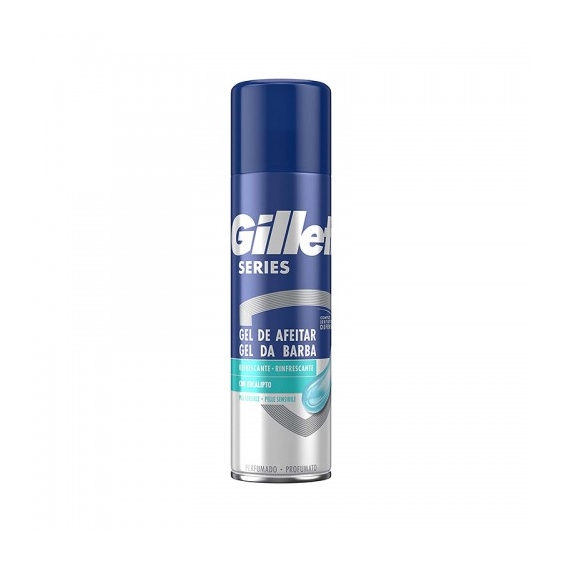 Gillette Series Gel Da Barba Rinfrescante Con Eucalipto 200 Ml
