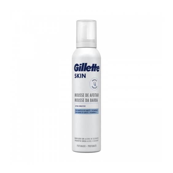 Gillette Skin Mousse Da Barba Idratante 240 Ml
