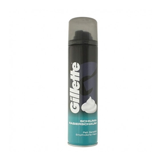 Gillette Schiuma Da Barba Pelli Sensibili Ultra Protettiva 300 Ml