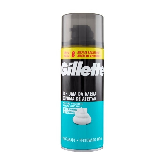 Gillette Schiuma Da Barba Per Pelle Sensibile 400 Ml