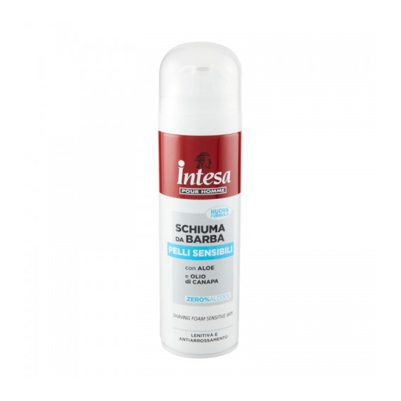 Intesa Pour Homme Schiuma Da Barba Pelli Sensibili 300 Ml