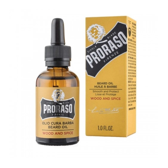 Proraso Wood And Spice Olio Cura Barba 30 Ml
