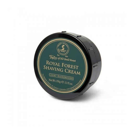 Taylor Of Old Bond Street Royal Forest Crema Da Barba Agli Oli Essenziali 150 G
