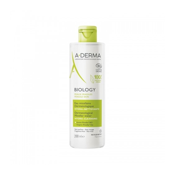Aderma Biology Acqua Micellare Dermatologica Idra-Detergente 200 Ml