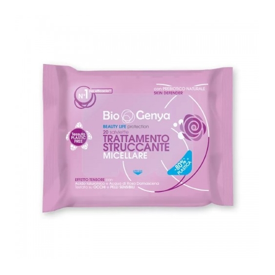 Biogenya Trattamento Struccante Micellare Effetto Tensore 20 Salviette