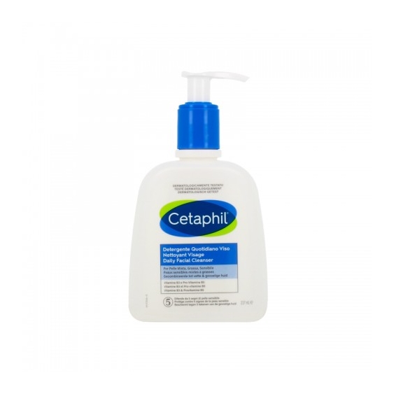 Cetaphil Detergente Quotidiano Viso Per Pelle Grassa E Sensibile 237 Ml