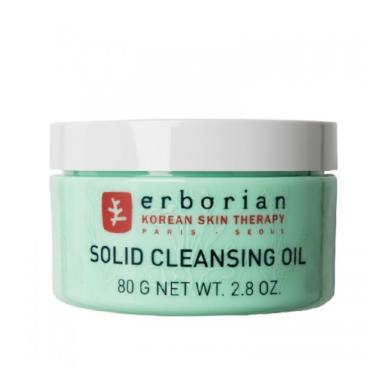 Erborian Solid Cleansing Oil Olio Detergente Coreano 80 G