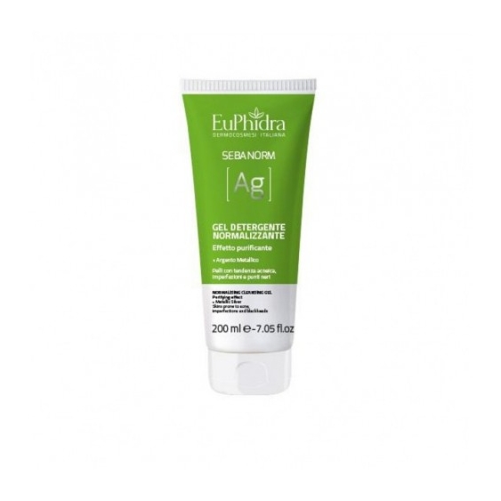 Euphidra Sebanorm Ag Gel Detergente Normalizzante 200 Ml