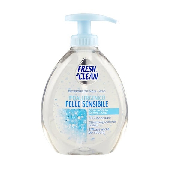 Fresh & Clean Sapone Con Acqua Micellare Ipoallergenico 300 Ml