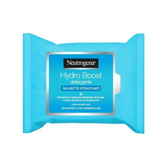 Neutrogena Hydro Boost 25 Salviettine Struccanti