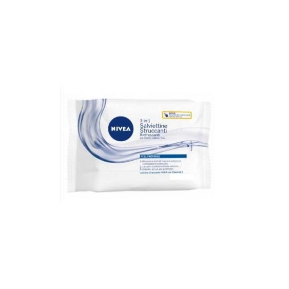 Nivea Aqua Effect 7 Salviettine Struccanti Rinfrescanti Pelli Normali E Miste