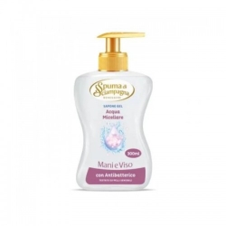 Spuma Di Sciampagna Acqua Micellare Sapone Gel Mani E Viso 300 Ml