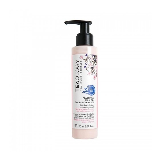 Teaology Peach Tea Milk-To-Oil Double Cleanser Olio Detergente Viso 150 Ml