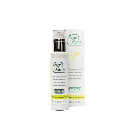 Vegan&Organic Latte Detergente E Purificante 150 Ml